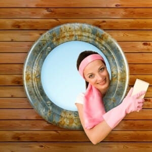 How to clean your boat with vinegar